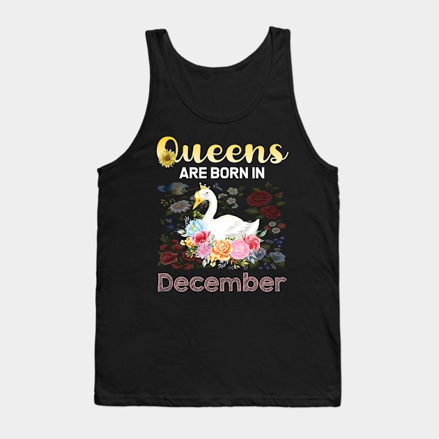 Queen Swan December Tank Top by symptomovertake